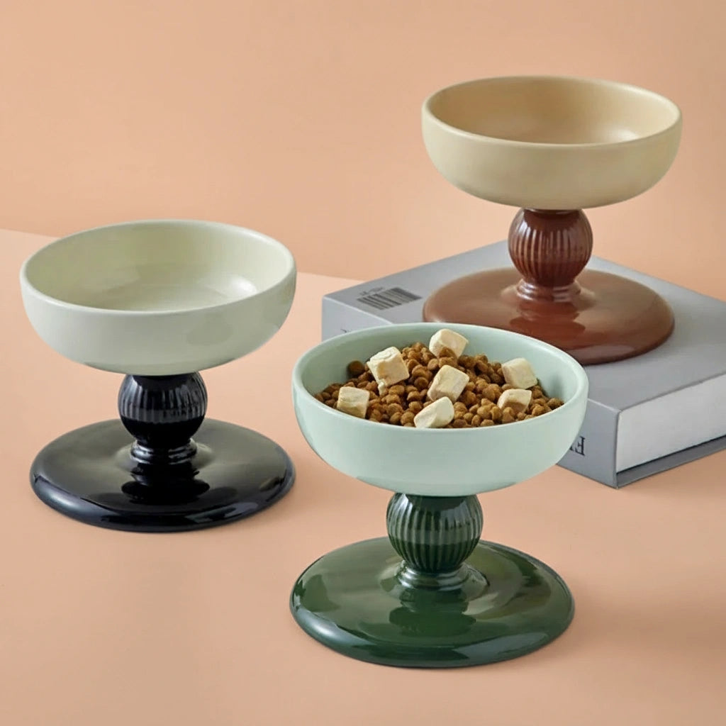 Elevated Ceramic Pet Bowl