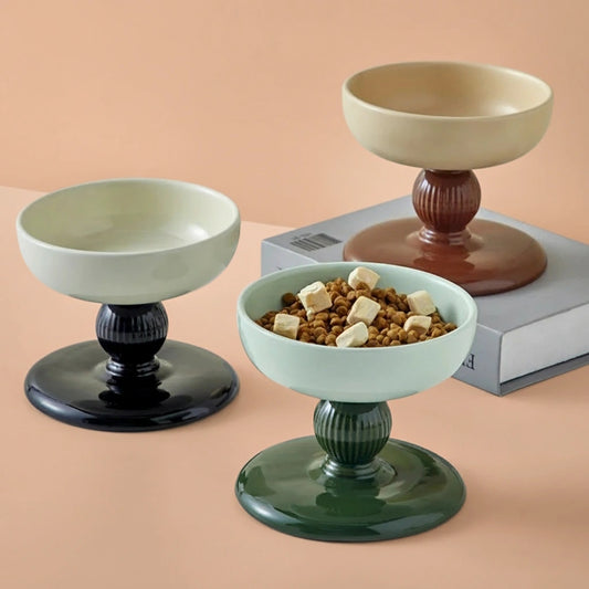 Elevated Ceramic Pet Bowl